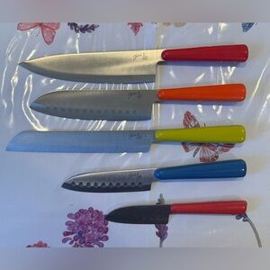 5 Fiesta Kitchen Knives